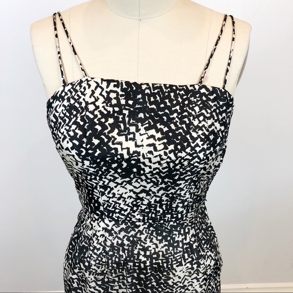 Vintage LESLIE FAY ORIGINAL Silk Wiggle Dress 50s - Picture 2 of 7